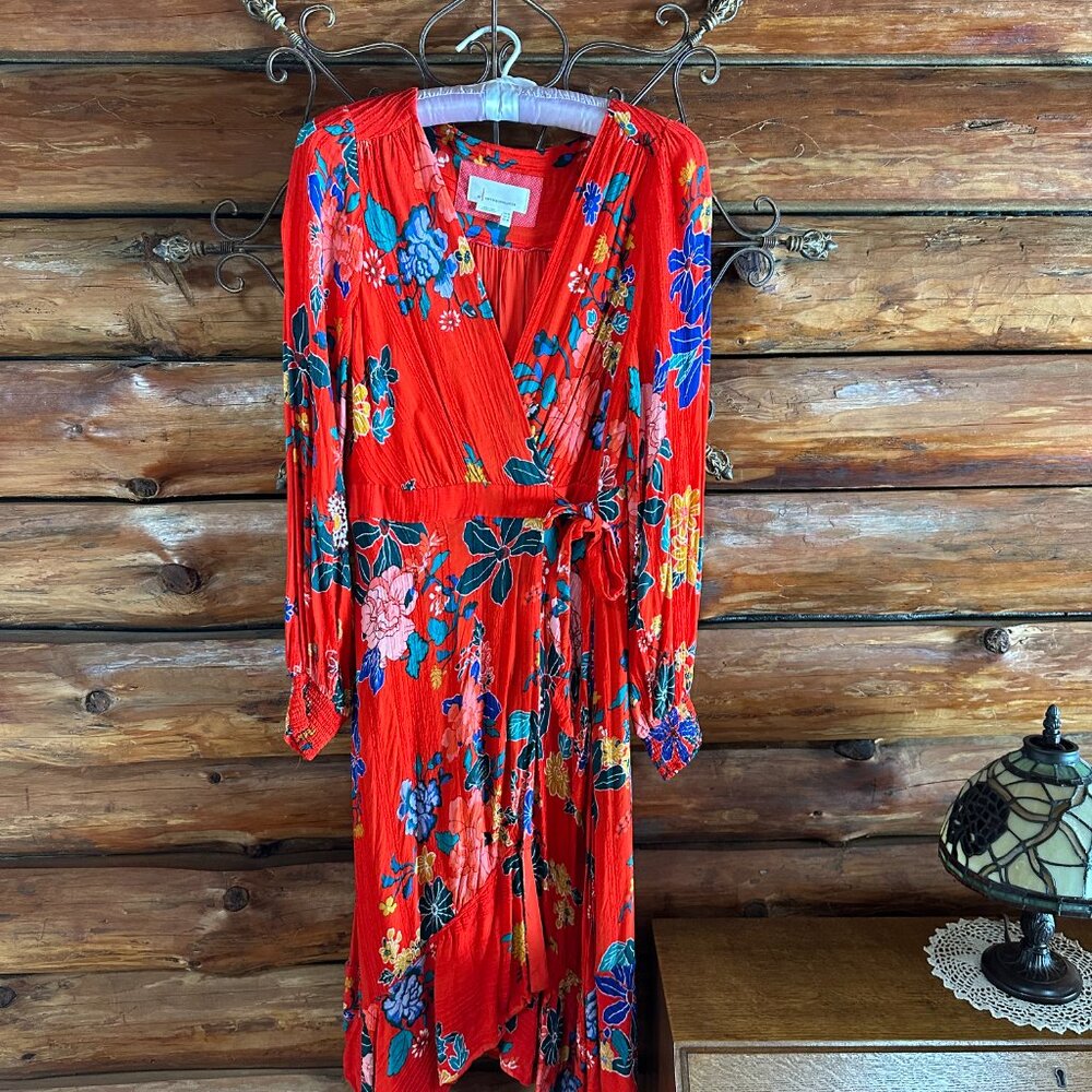 Anthropologie Floral Dress